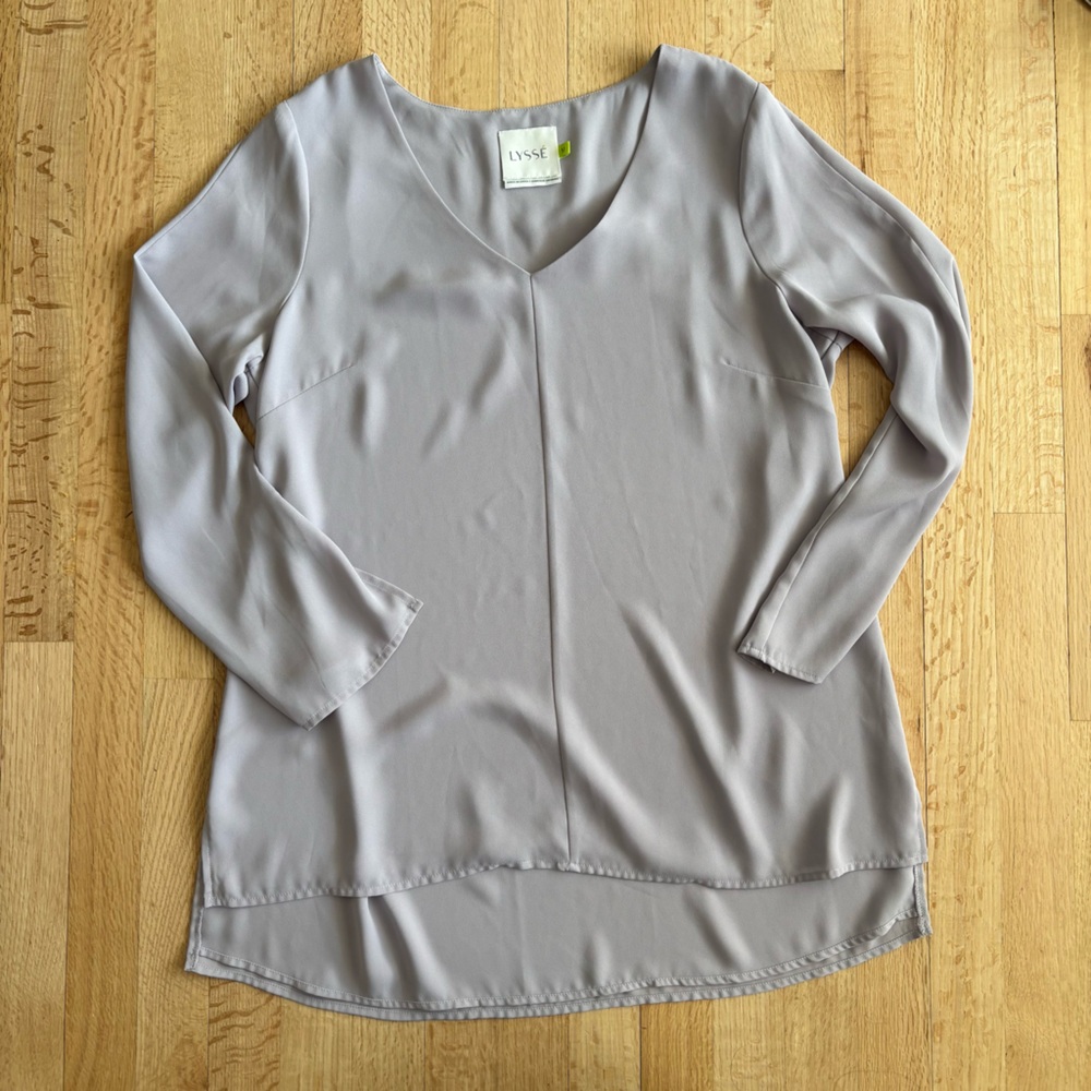 Lysse Light Gray Women's Blouse